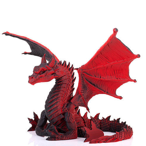 Epic Articulated Dragon 3D print model