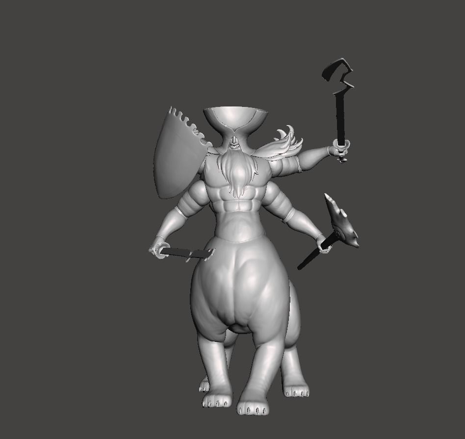 Original Demon Seven Deadly Sins 3D Model 3D print model_2