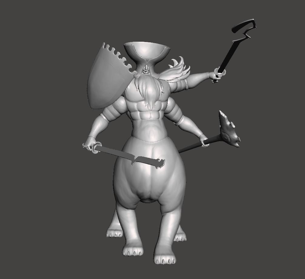 Original Demon Seven Deadly Sins 3D Model 3D print model_1