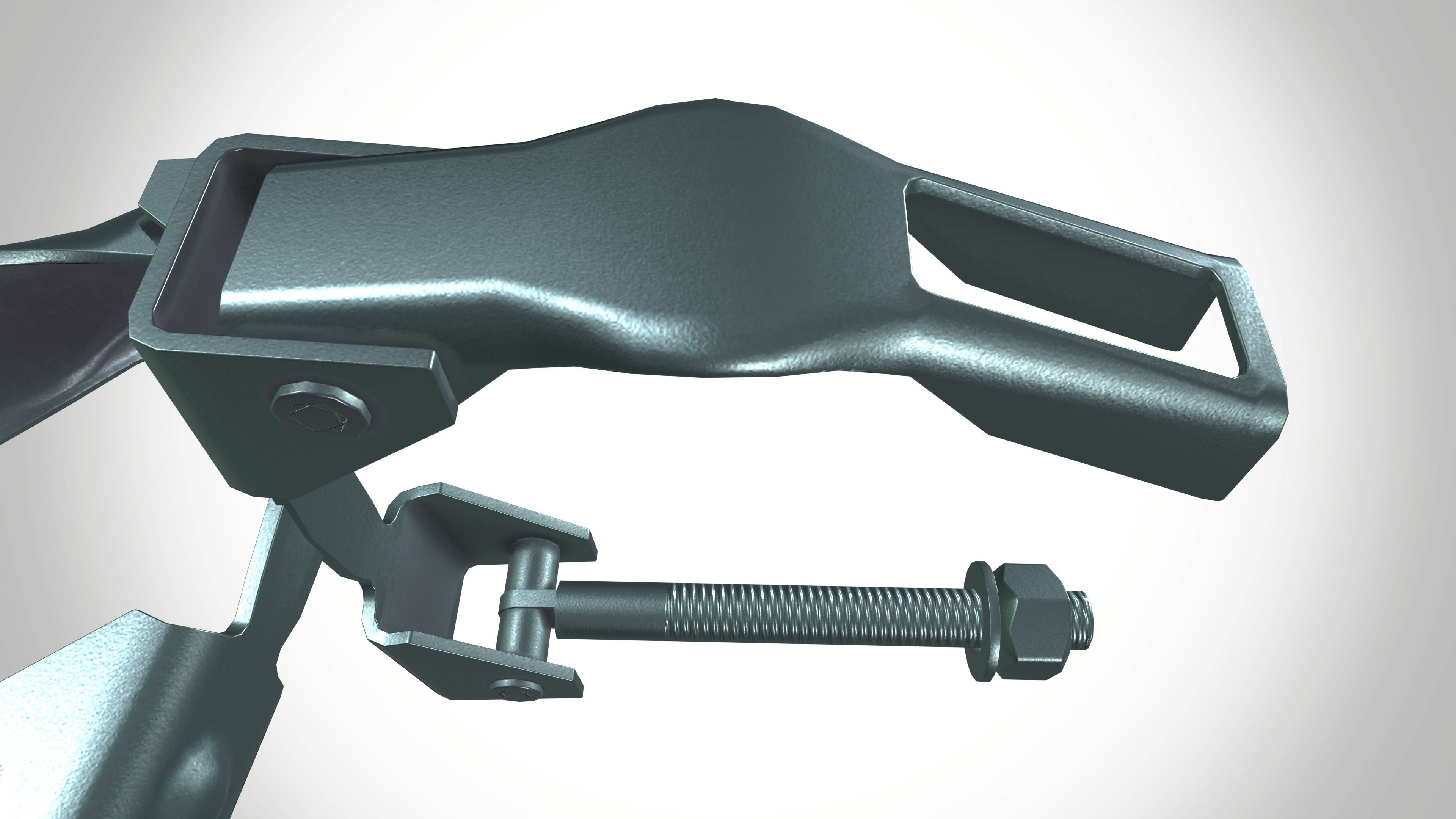 scaffolding lock 3D model_8