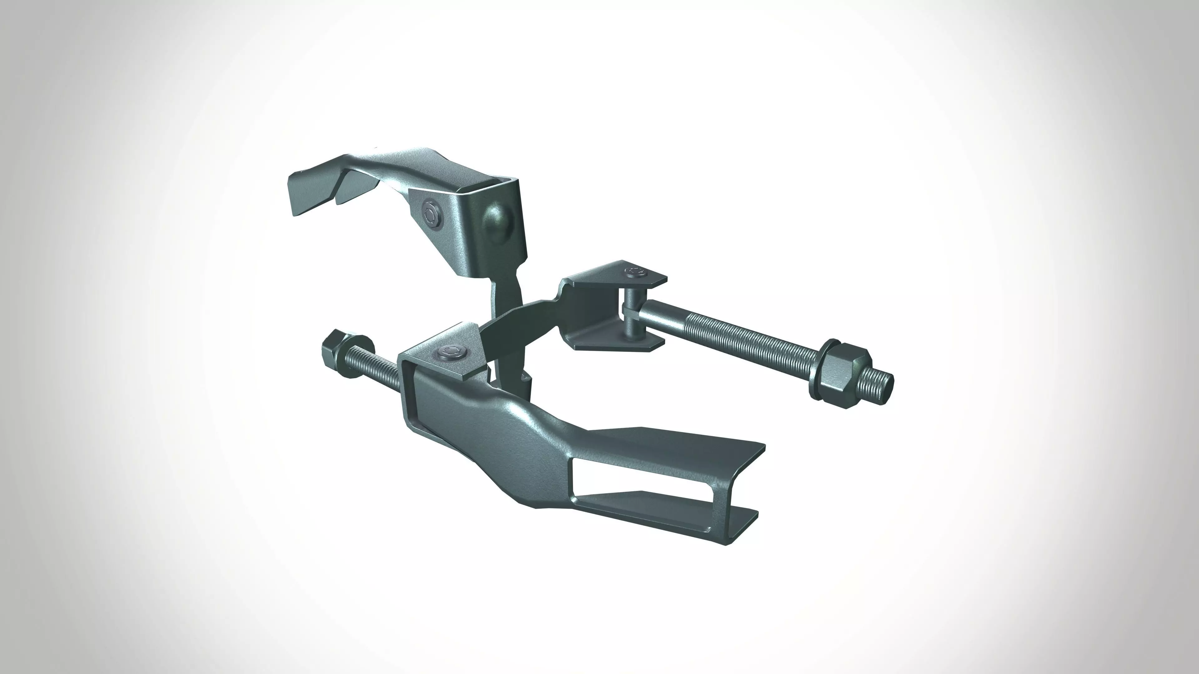 scaffolding lock 3D model_0