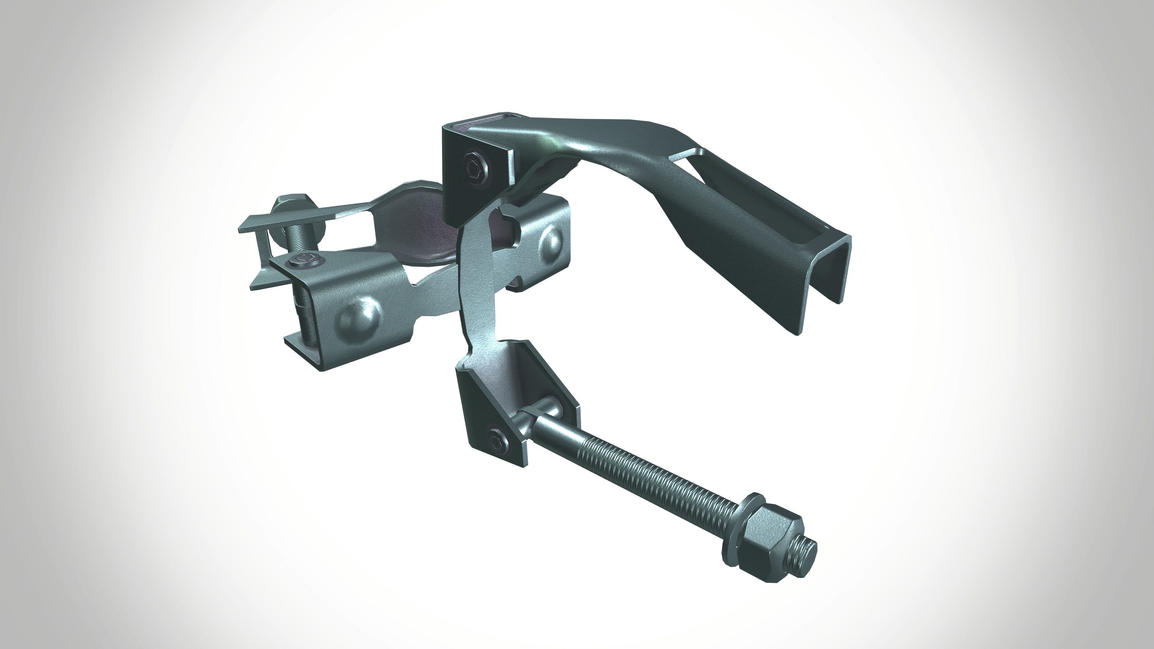 scaffolding lock 3D model_7