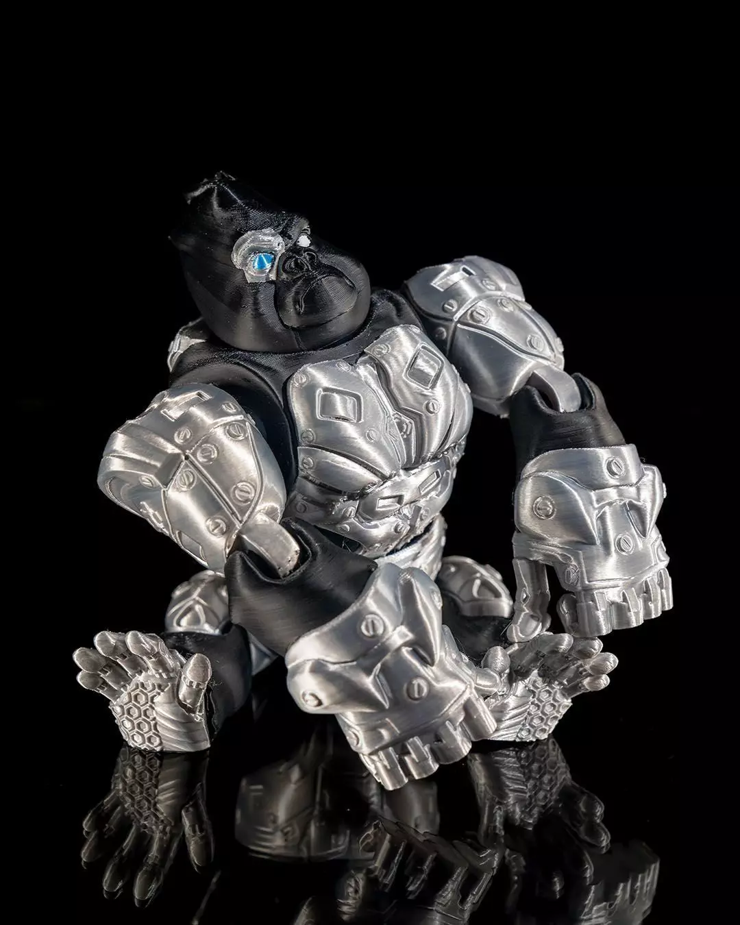 Cyborg Ape 3D print model