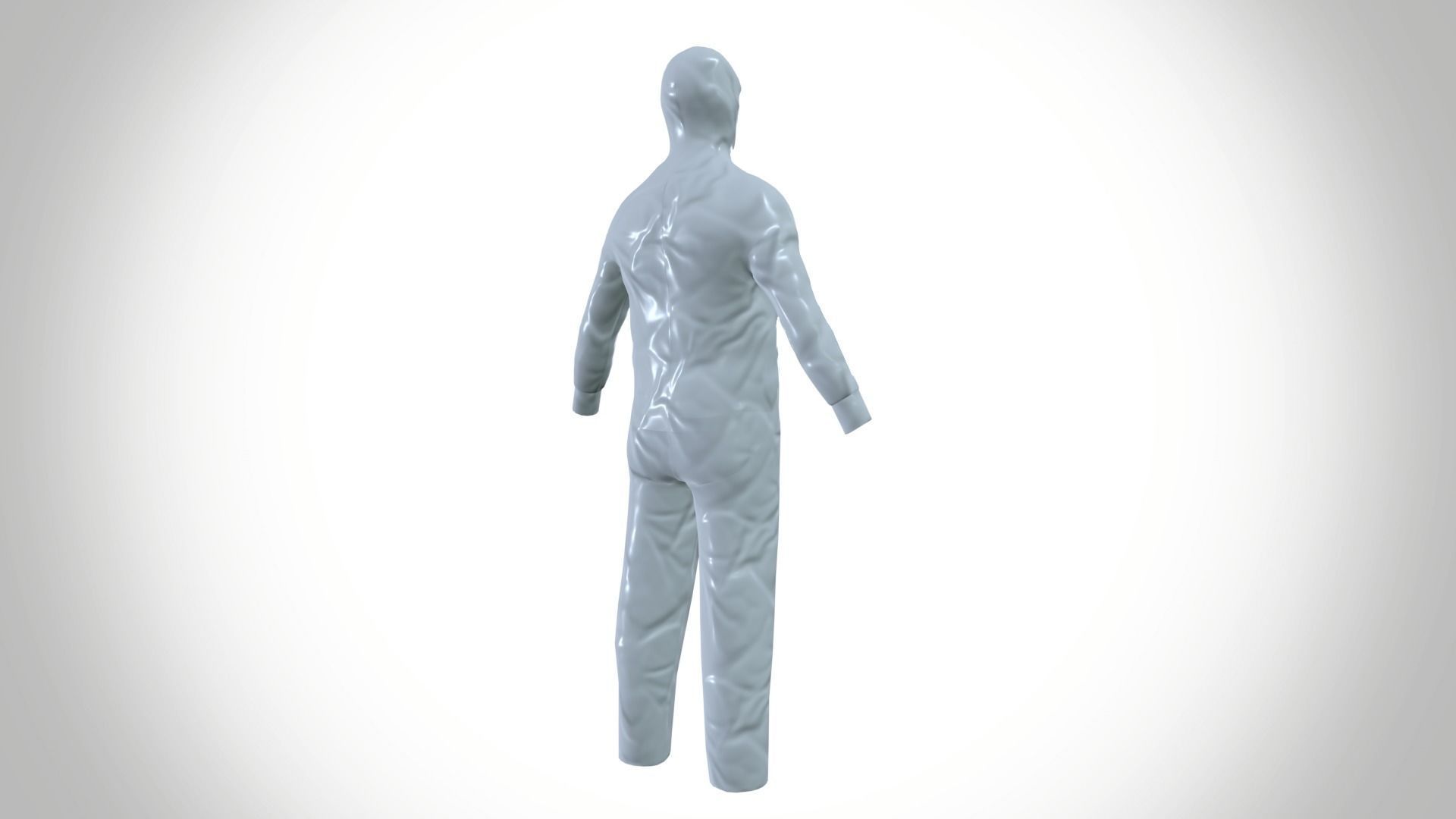 paint suit Low-poly 3D model_6