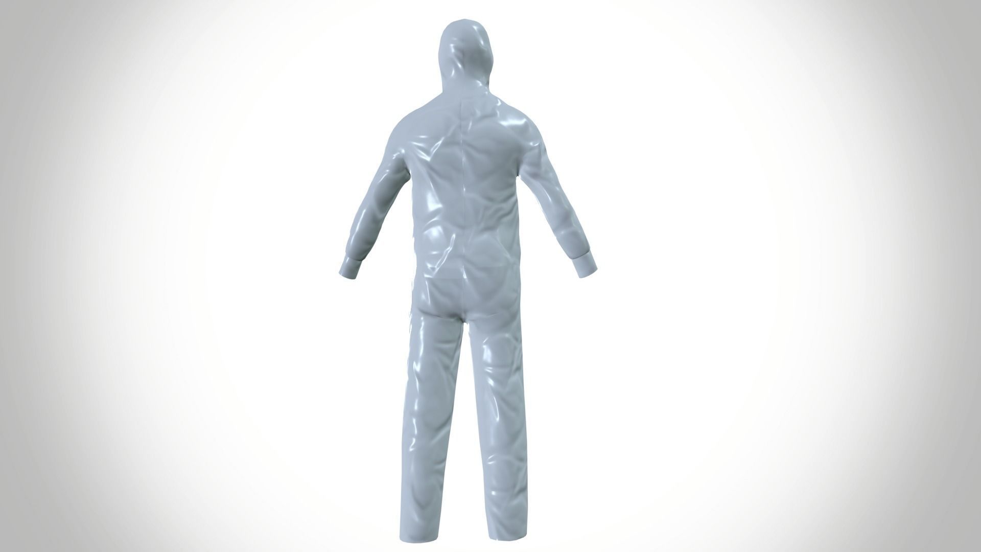 paint suit Low-poly 3D model_3