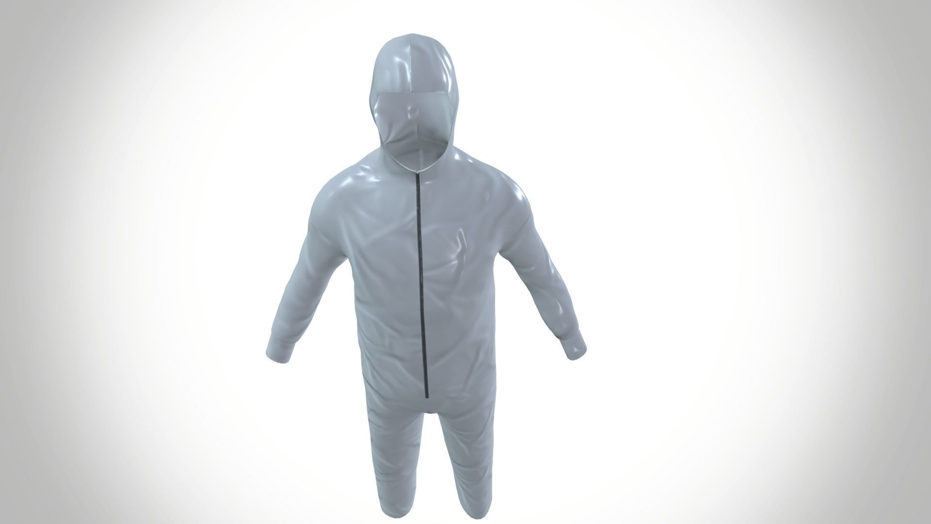 paint suit Low-poly 3D model_2