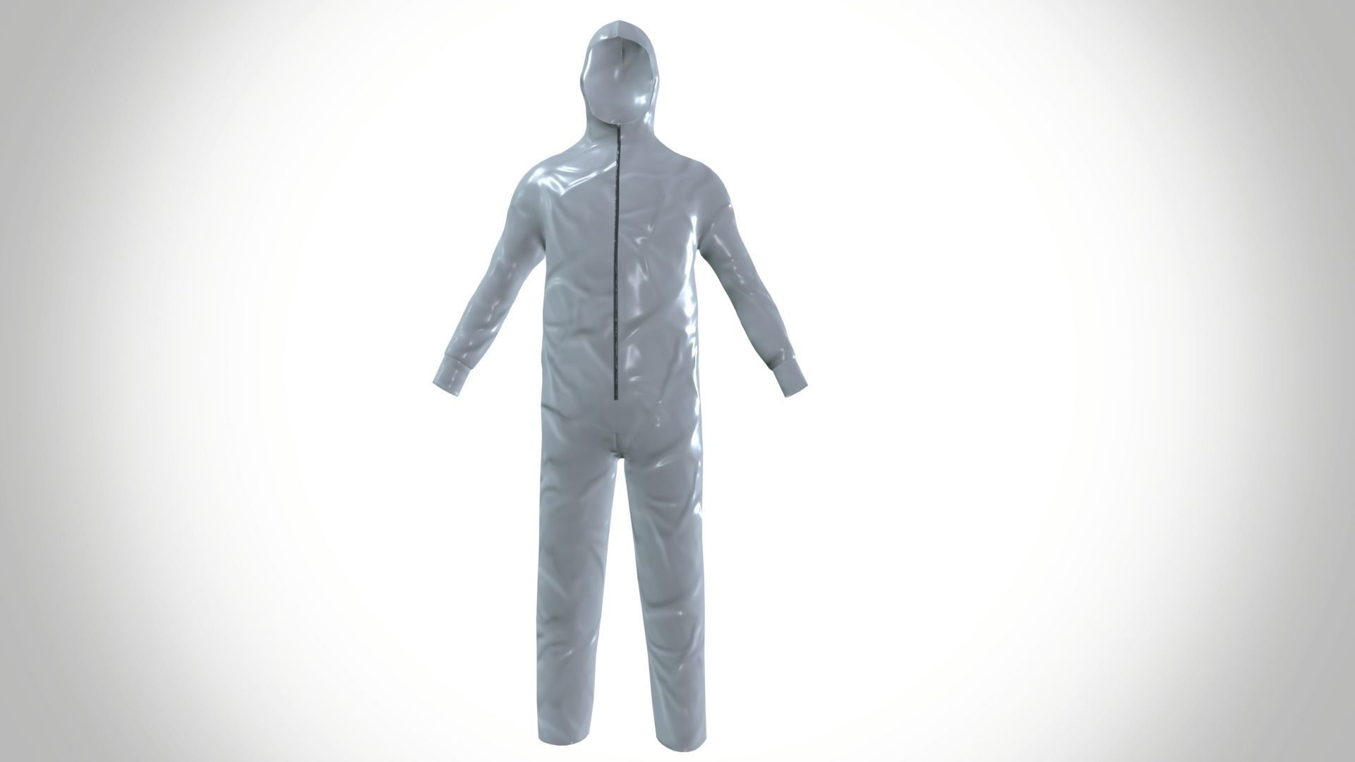 paint suit Low-poly 3D model_5