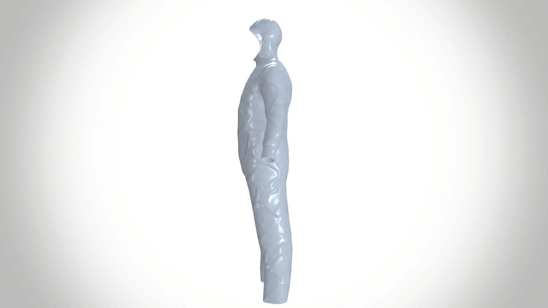 paint suit Low-poly 3D model_8