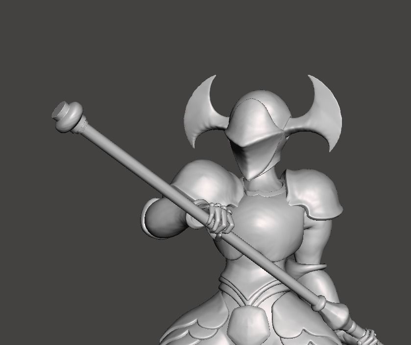 Diane Armor 3D Model 3D print model_2