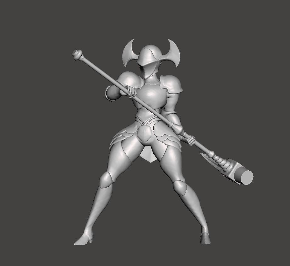 Diane Armor 3D Model 3D print model_1
