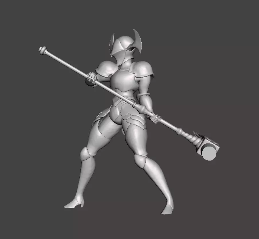 Diane Armor 3D Model 3D print model_0