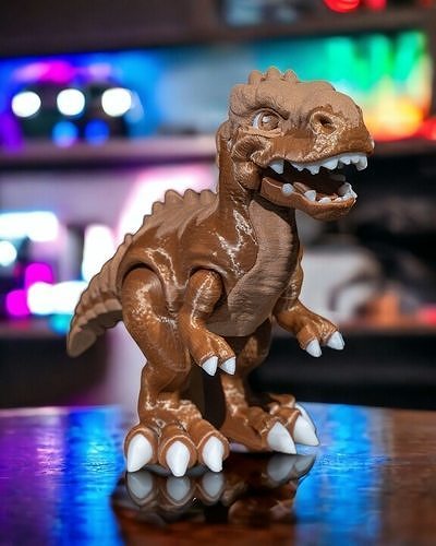 Articulated T-Rex 3D print model