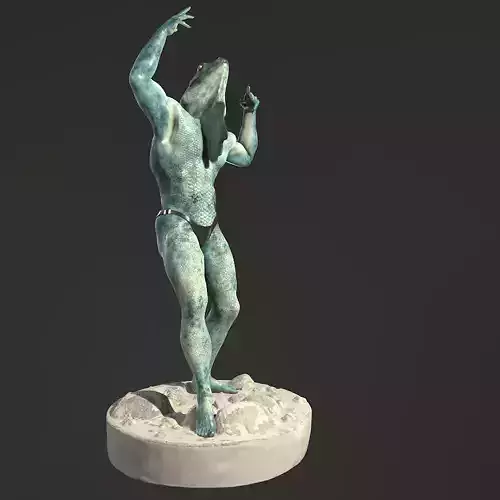 Mister Chameleon 3D print model