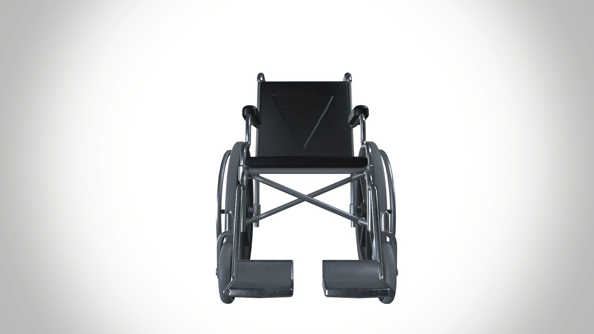 Wheelchair 3D model_2
