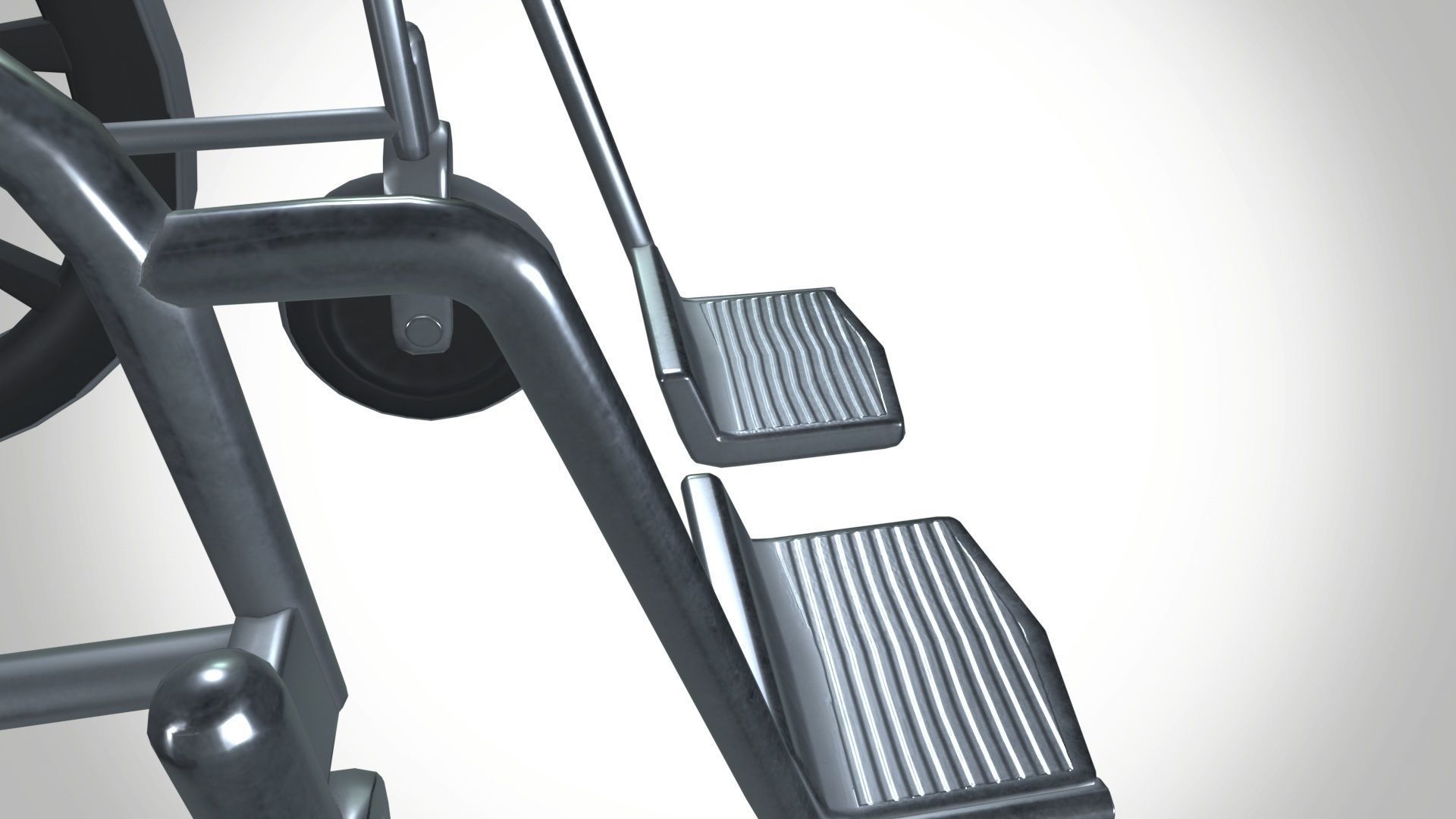 Wheelchair 3D model_8