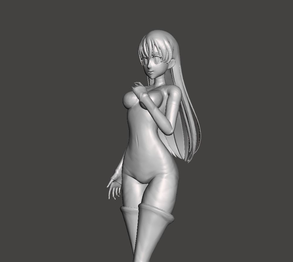 Elizabeth Liones 3D Model 3D print model_1