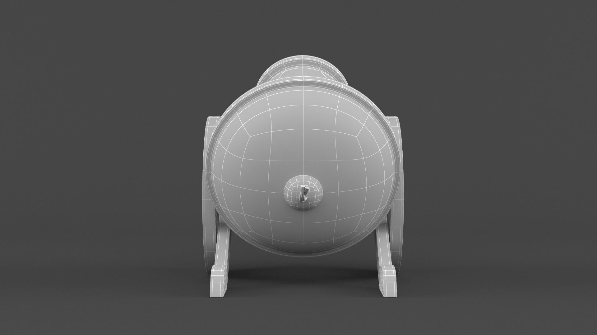 Circus Cannon 3D model_10