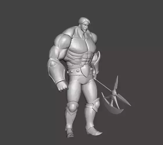 Escanor Seven Deadly Sins 3D Model