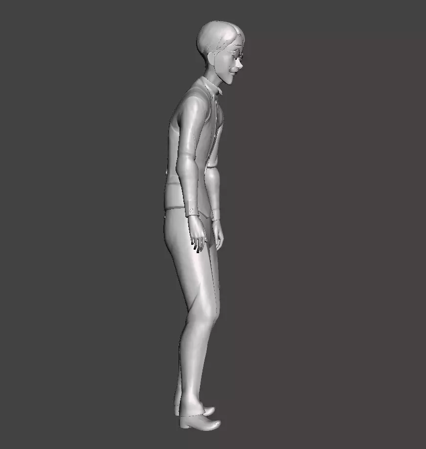 Escanor Bartender 3D Model 3D print model_0