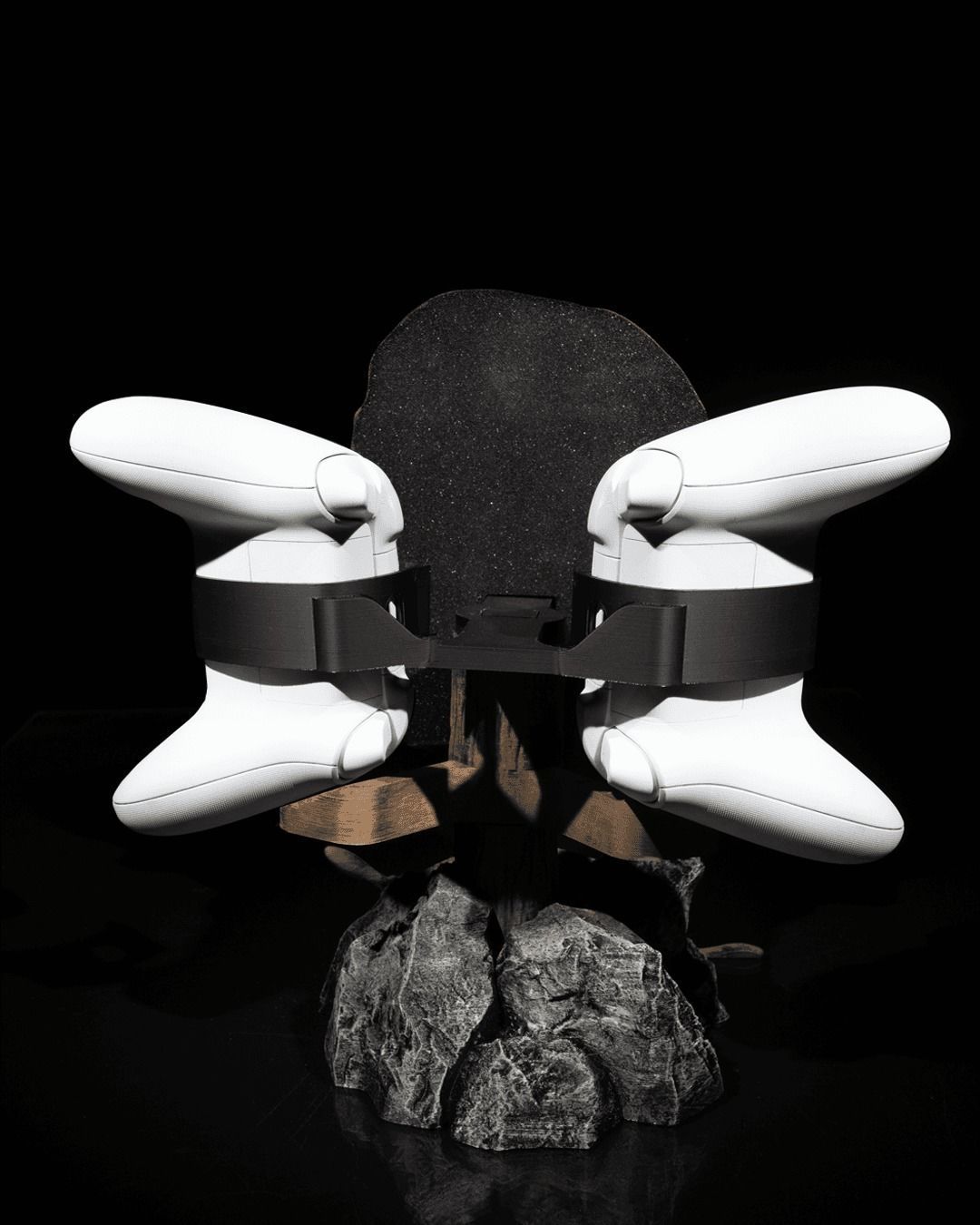 Barricade Controller Holder  3D print model_4