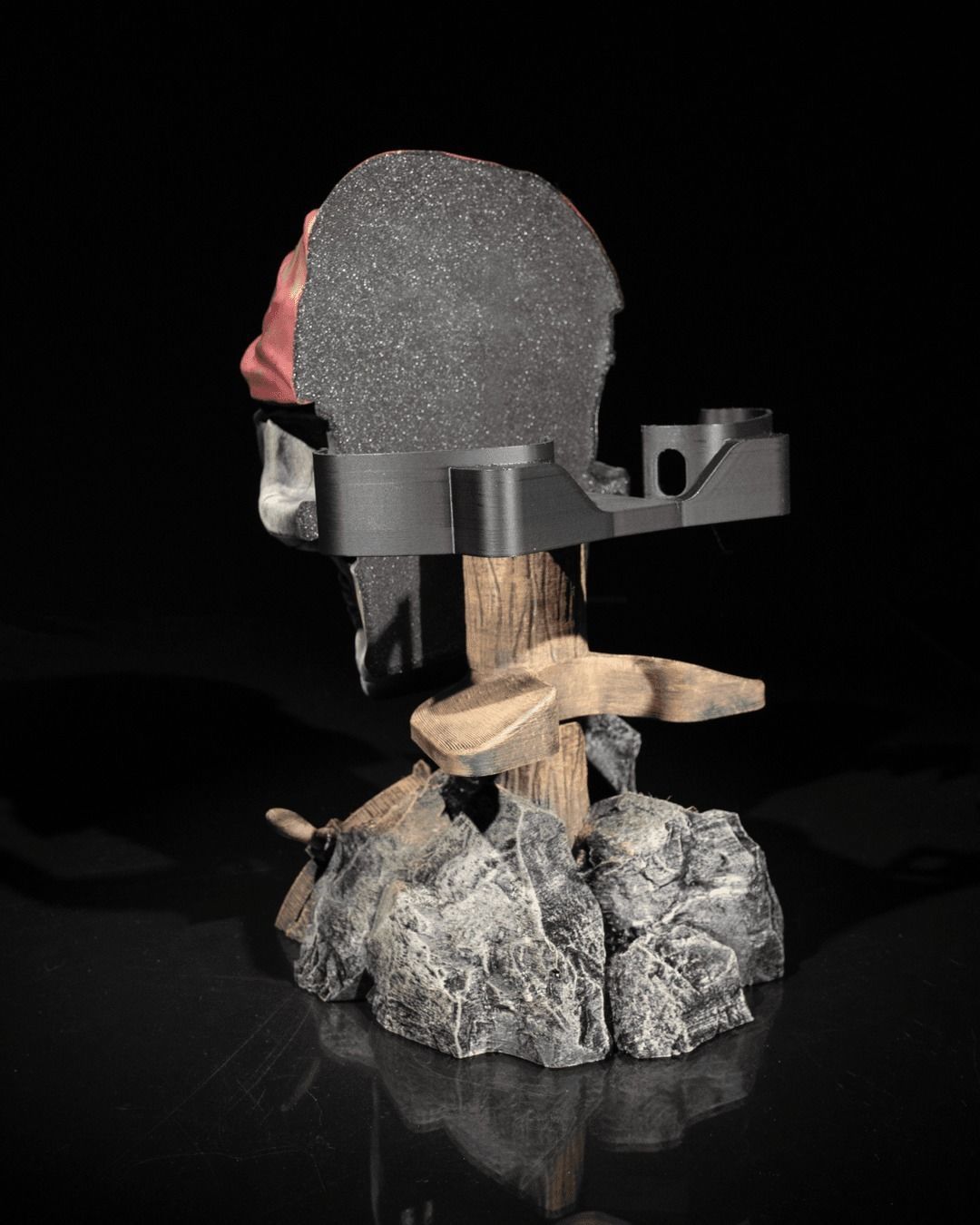 Barricade Controller Holder  3D print model_6