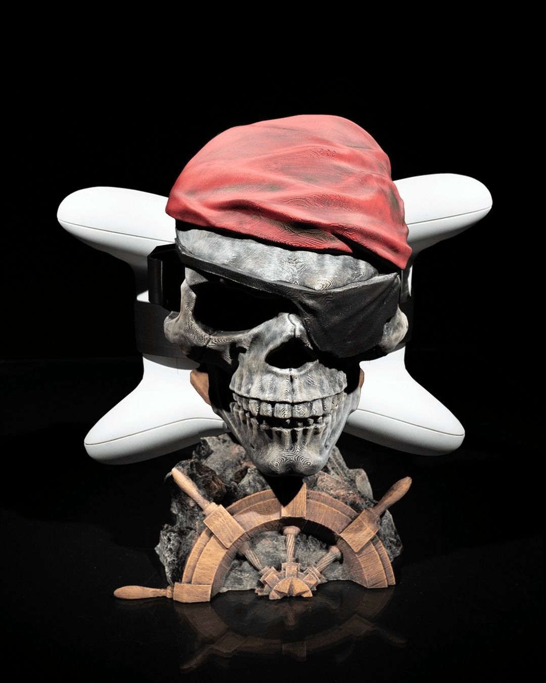 Barricade Controller Holder  3D print model_5