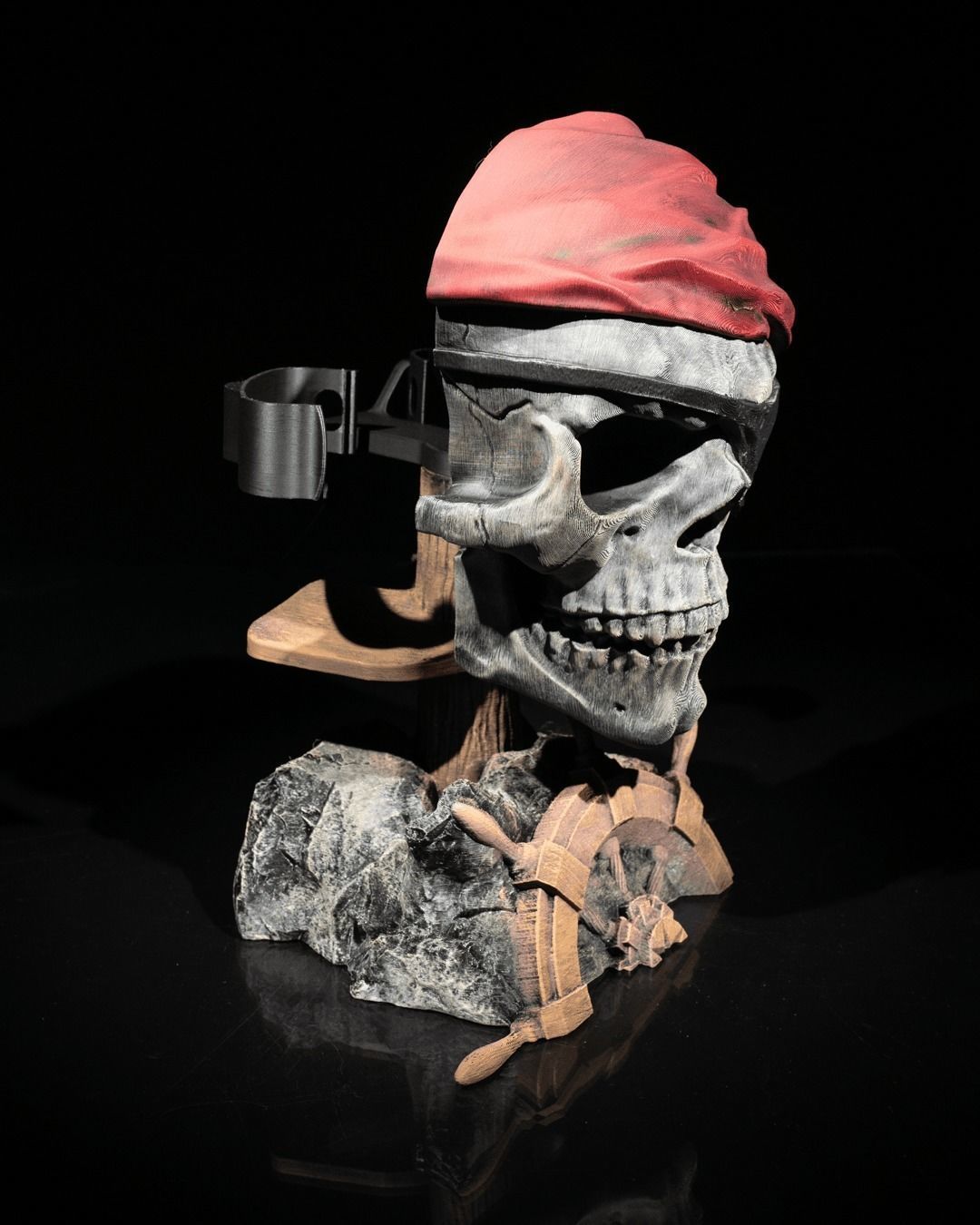 Barricade Controller Holder  3D print model_7