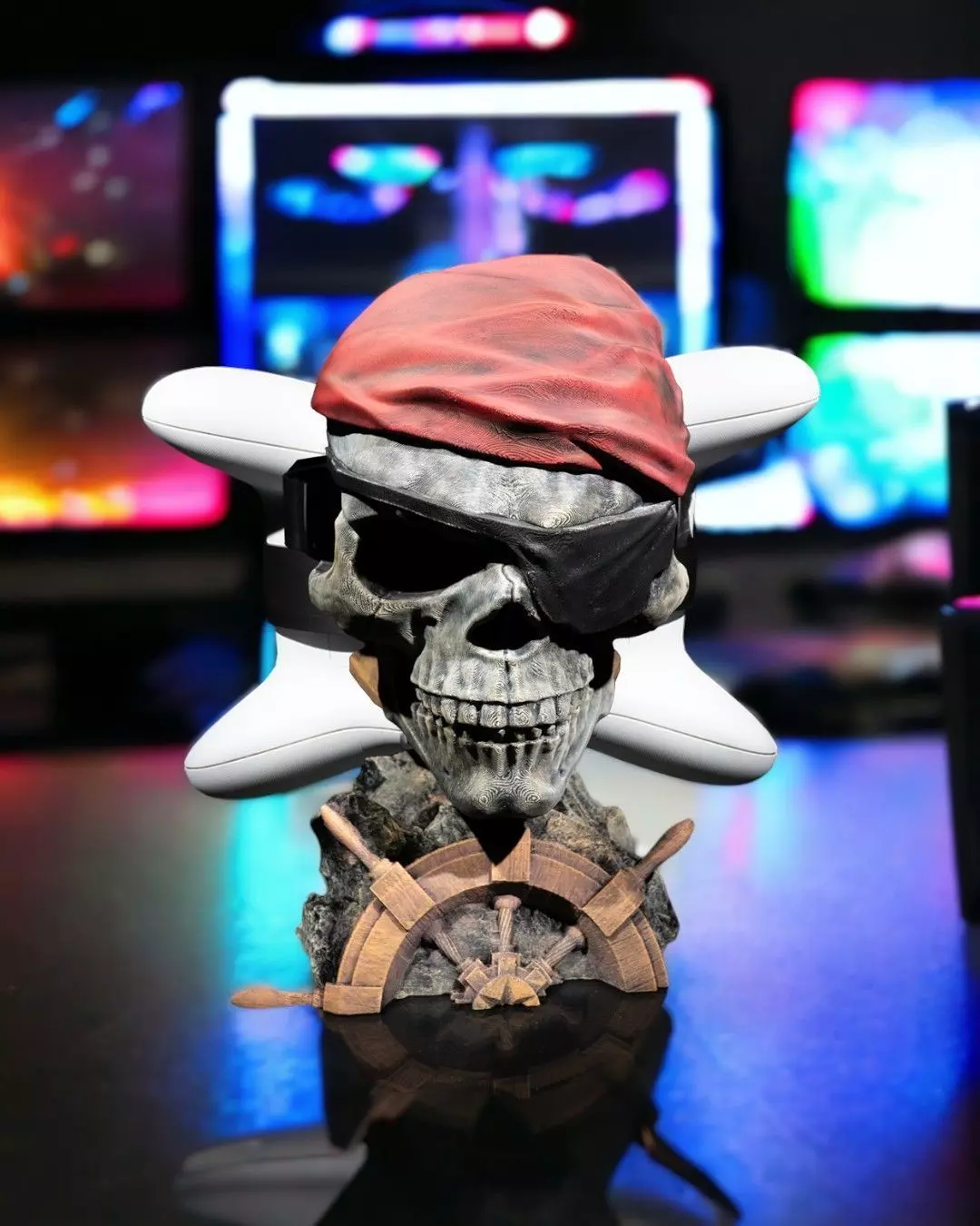 Barricade Controller Holder  3D print model_0