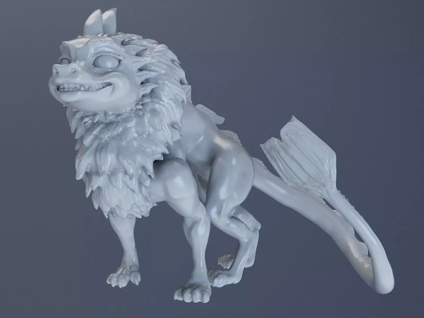 Chinese dragon 3D print model_0