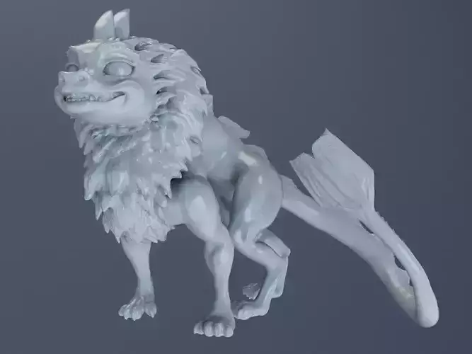 Chinese dragon 3D print model
