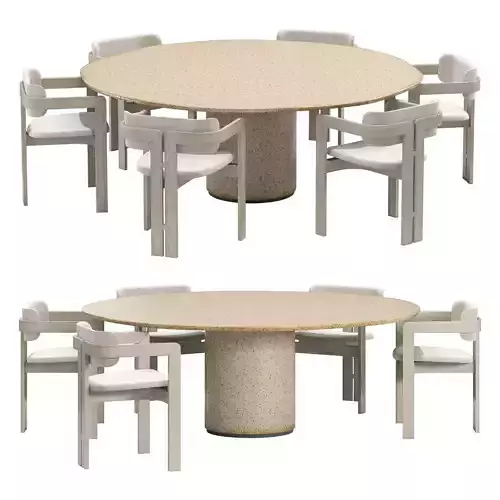 Gallotti and radice re-verre dining set 1 d200