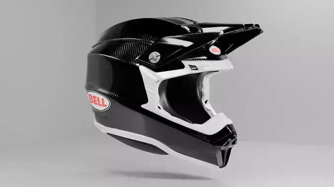 BELL -10 Spehrical Helmet 3D model