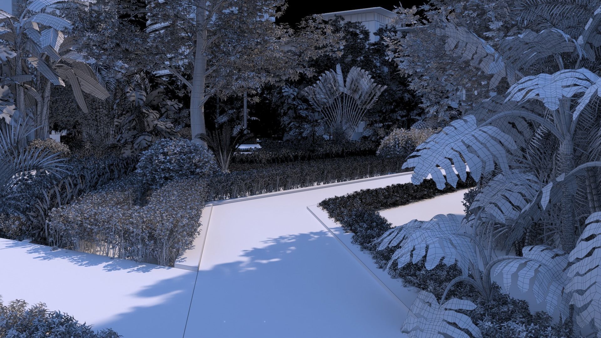 Shenzhen Merchants Shuangxi Garden 3D model_20