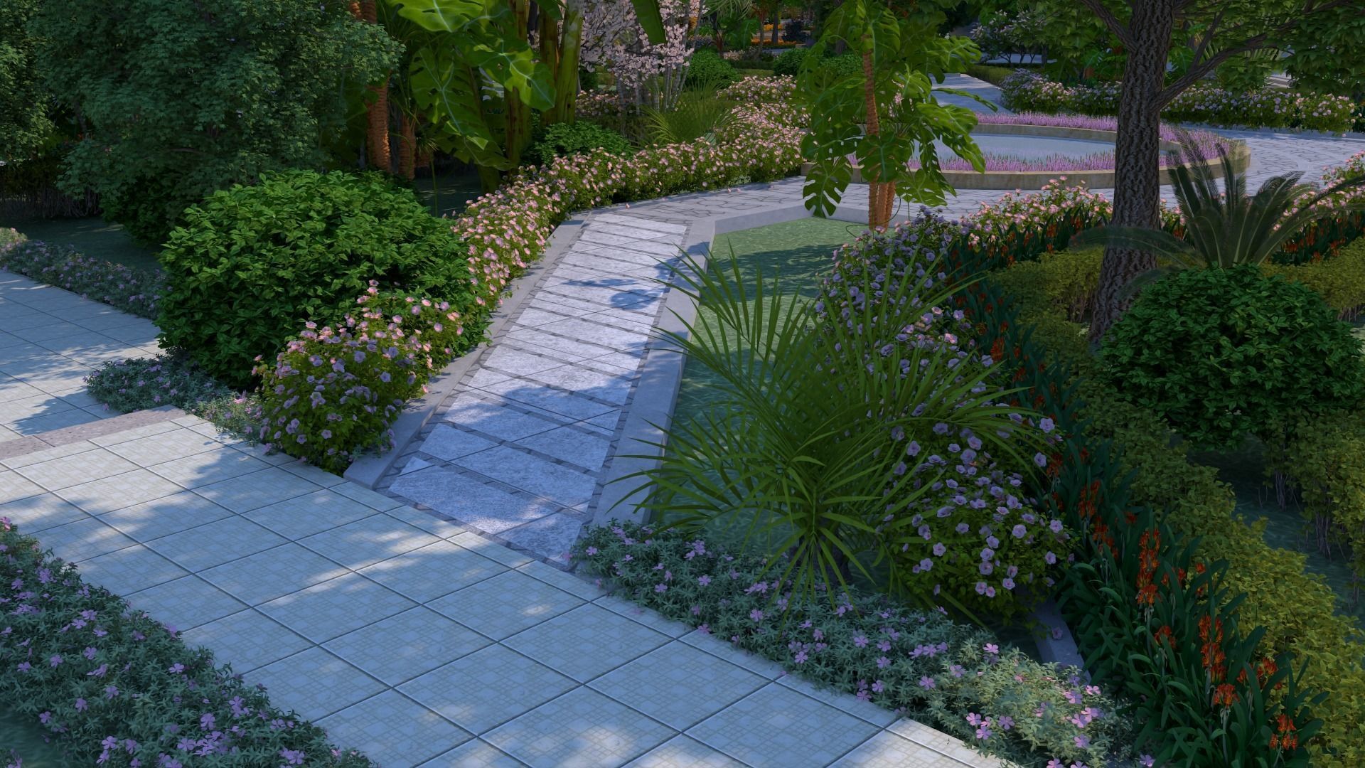 Shenzhen Merchants Shuangxi Garden 3D model_8