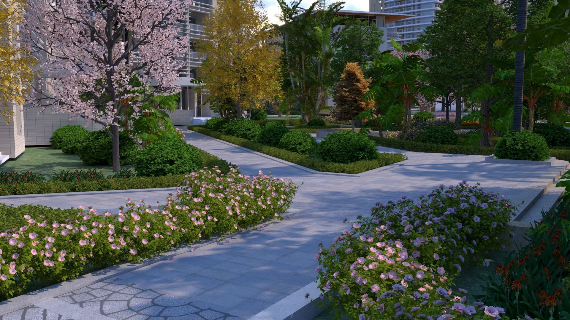 Shenzhen Merchants Shuangxi Garden 3D model_9