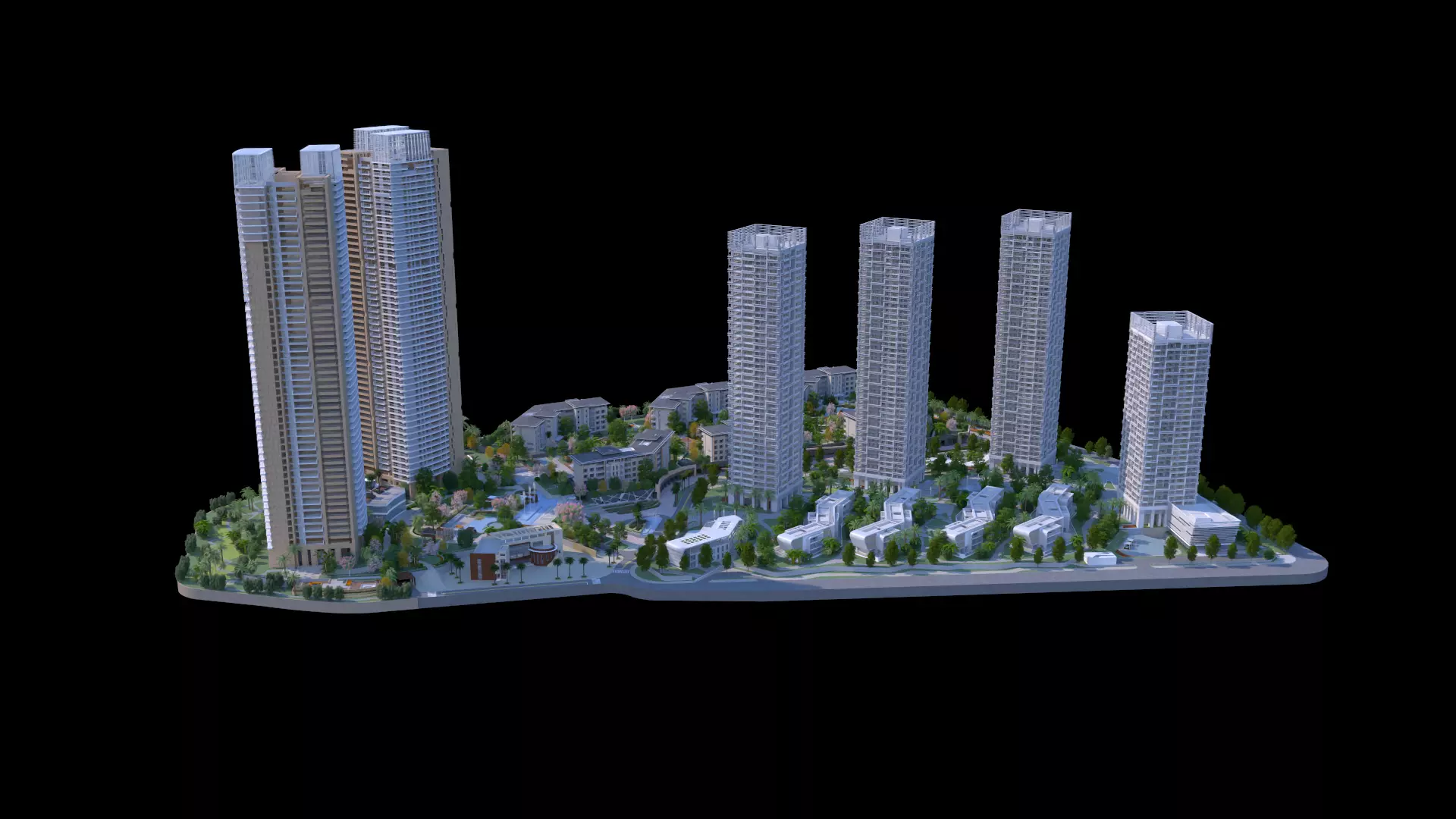 Shenzhen Merchants Shuangxi Garden 3D model_0