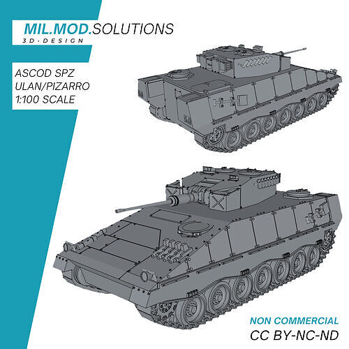 ASCOD Spz Ulan Pizarro 3D print model
