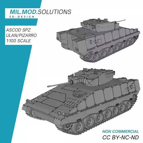 ASCOD Spz Ulan Pizarro 3D print model