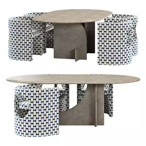 Gallotti and radice selece-t dining set 2 220x120