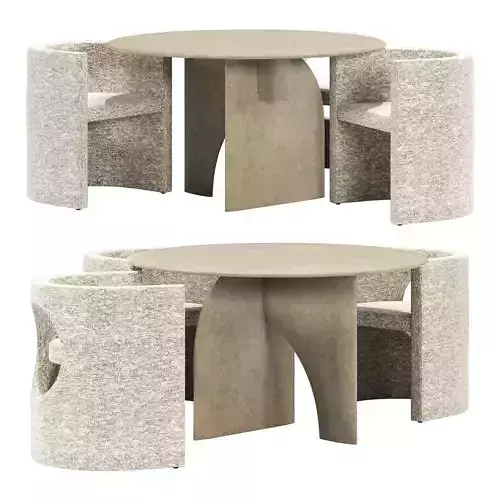 Gallotti and radice selece-t dining set 3 d130