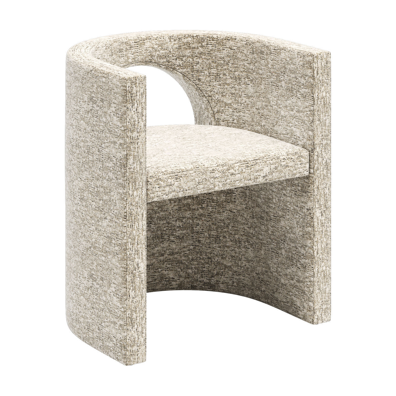 Gallotti and radice selece-t dining set 3 d130 3D model_5