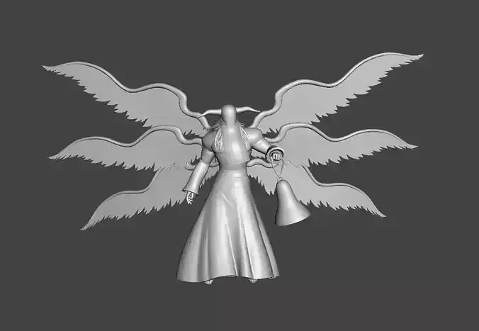 Mael absorb 4 Commandments 3D Model