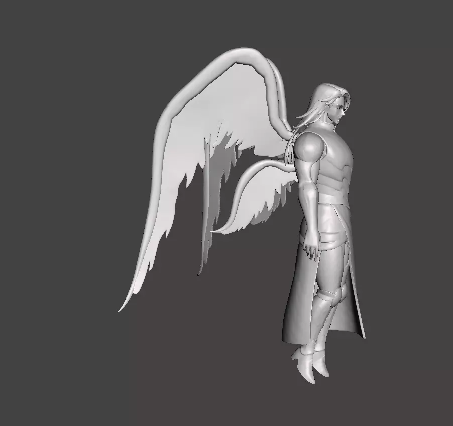 Four Archangels Mael 3D Model 3D print model_0