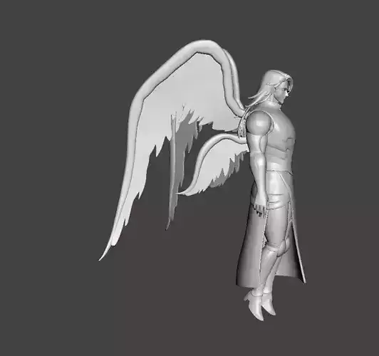 Four Archangels Mael 3D Model