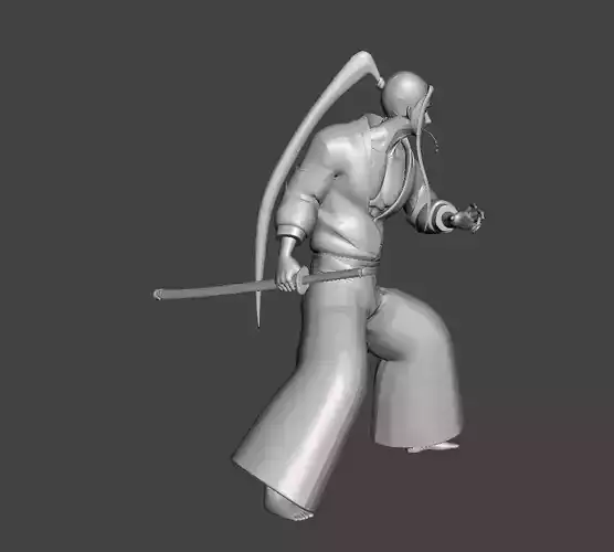 Nanashi Seven Deadly Sins 3D Model