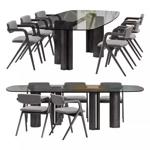 Gallotti and radice simpodio dining set 1 260x120