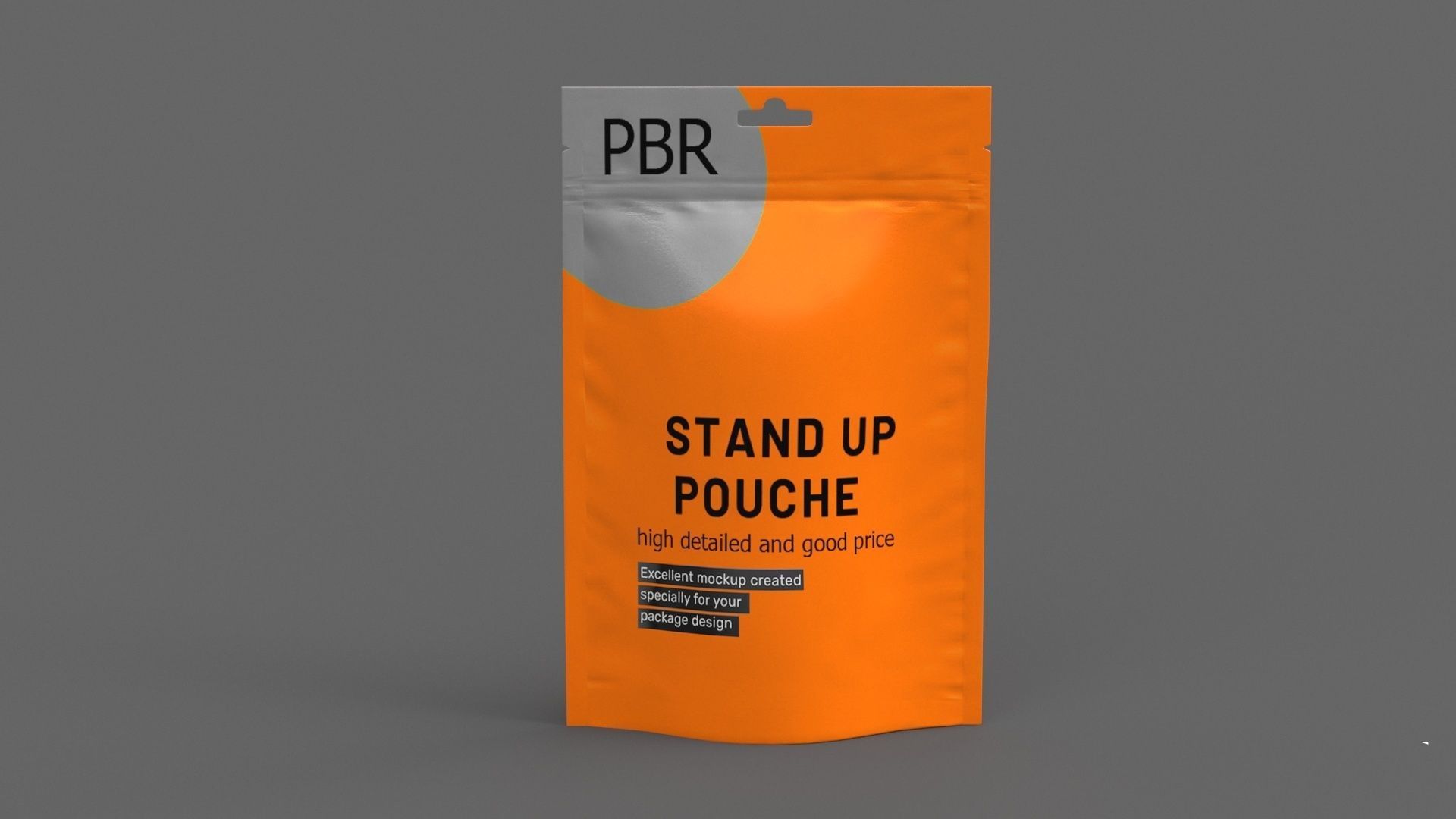 stand up pouch v10 PBR 3D model_5