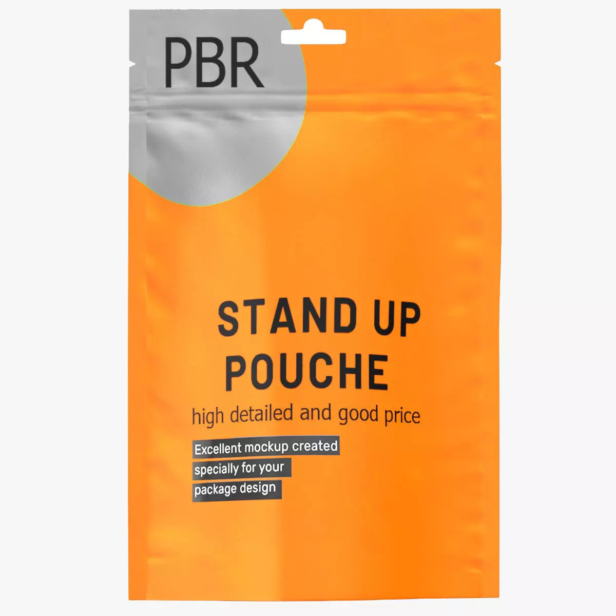 stand up pouch v10 PBR 3D model_0