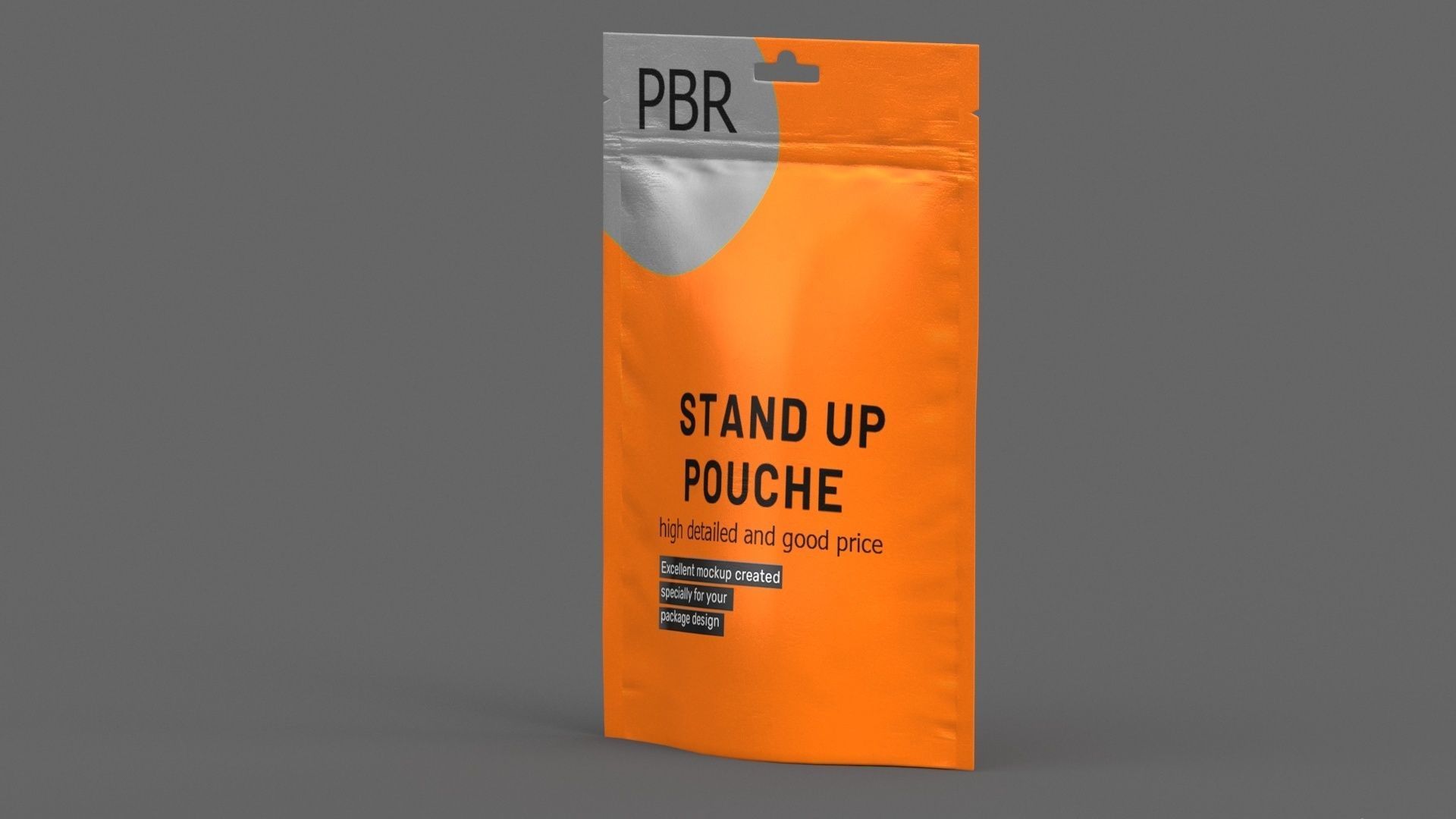 stand up pouch v10 PBR 3D model_1