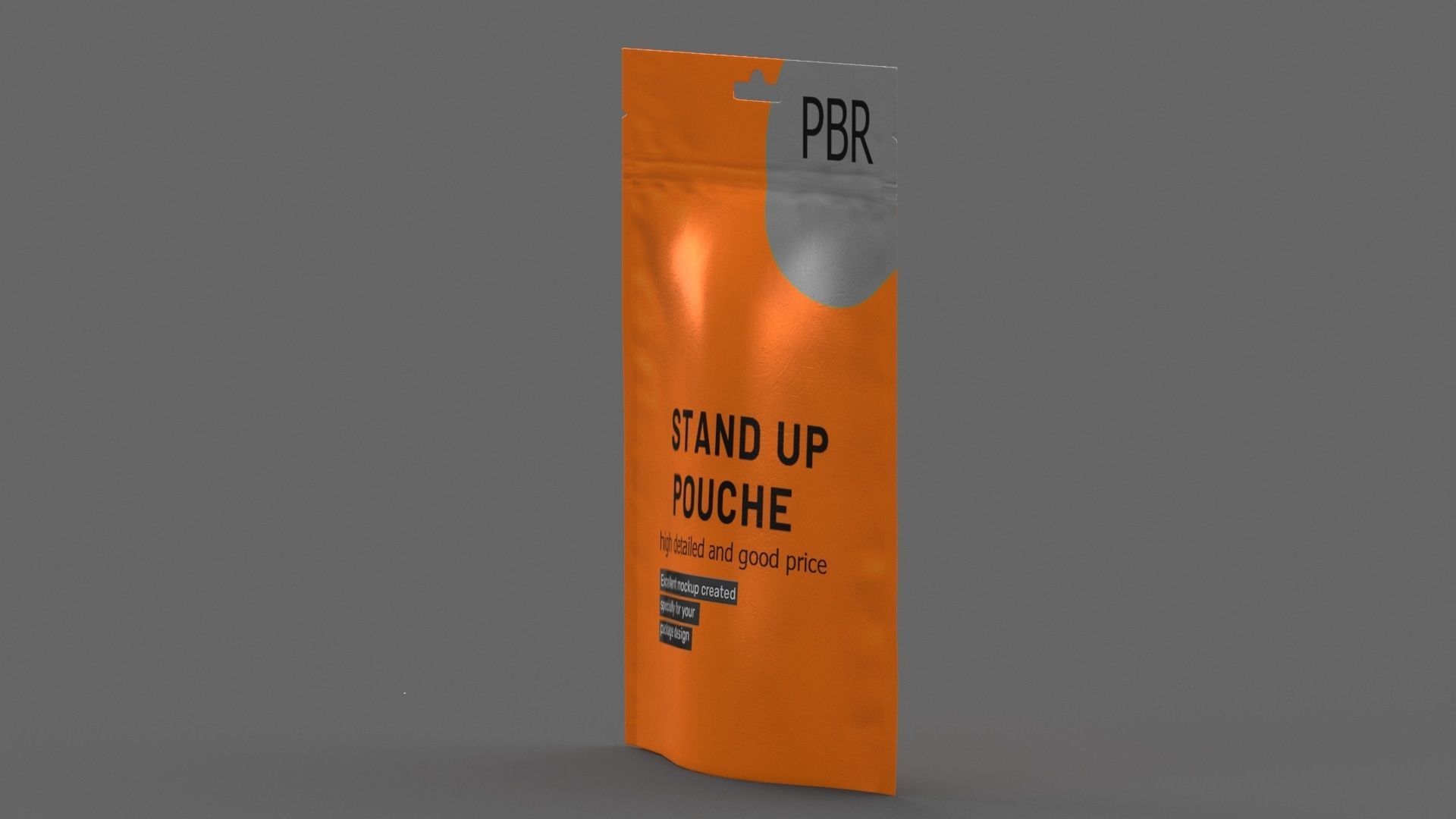 stand up pouch v10 PBR 3D model_3